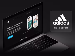 Adidas Website Re-Design