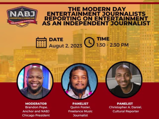 Navigating Independent Journalism in Entertainment - Panelist