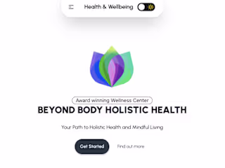 Holistic Health Landing Page