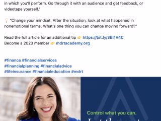 Creating Exposure Through Social with The MDRT Academy