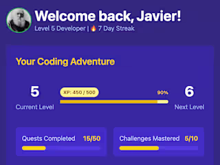 CodeQuest: Interactive Learning Platform for Web Development