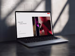 Boxco - Boxing Startup Website Webflow Development