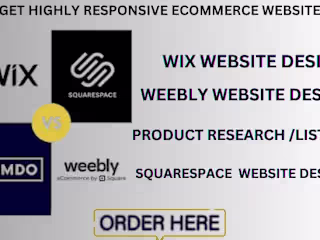 I will do wix website design and redesign squarespace webiste d…