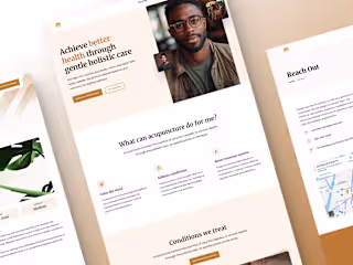 Framer Template: Holistica