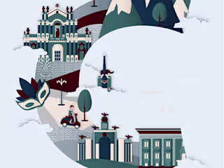 Italy Catania Illustration on Behance