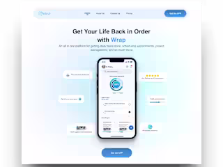 Wrap - Figma to Framer Website Development