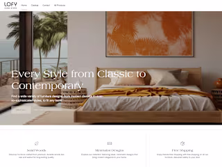 Interior Design Studio Website