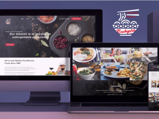 Web Designing of a Café