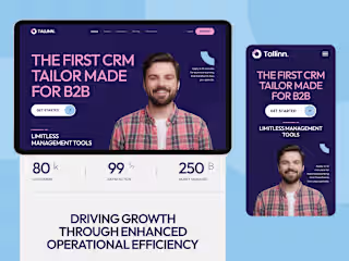 Tallinn - Framer SAAS Website Design