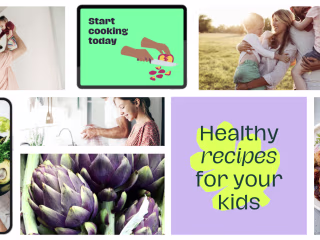 Healthy Recipes App Brand Development