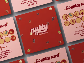 Nutty Chocolate bars Branding