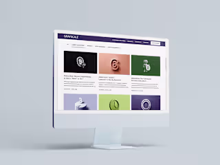 Grayscale Website AI-Driven Visuals