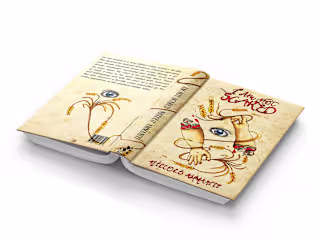 Book covers for different projects. 