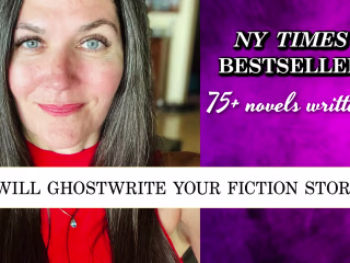 I will ghostwrite your fiction novel