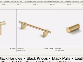 Home Decor E-commerce Revamp for DesignDept.in