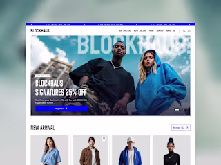 Fashion E-commerce Framer Development