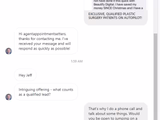 Booked Appointments through DM's