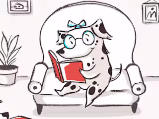 Dog Characters for Kids' Online Education