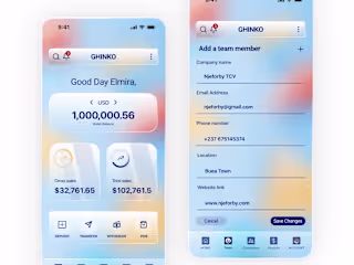 Ghinko Finance:  Seamless payment, tracking, and money transfers