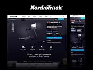 NordicTrack—PDP redesign