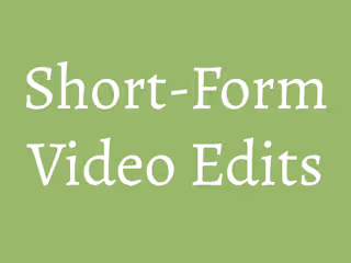 Video Editing