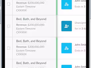 Mobile version of logistics website for brokers and admin