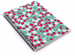 Strawberry Spring Pattern Design