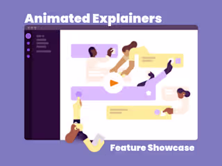 🍊 2D Explainer Videos (Feature Showcase, Onboarding, Events)
