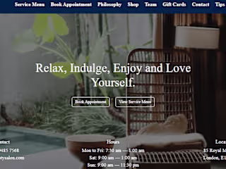 Parlour Website