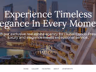 Hathway Holding Real Estate Landing Page
