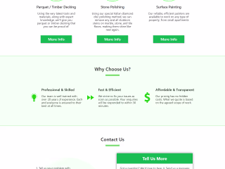 ST renovation services landing page