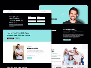 Dinner table - landing page