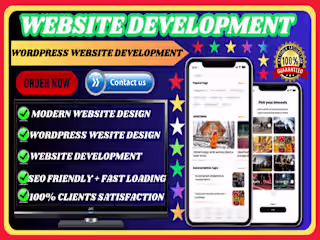 I will create a wordpress website design, blog or website