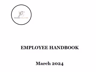 Employee Handbook