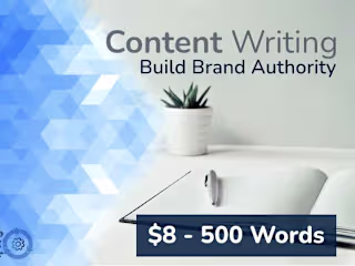 Content Writing And Blog PostS SERVICE