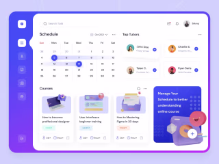Online Course Dashboard
