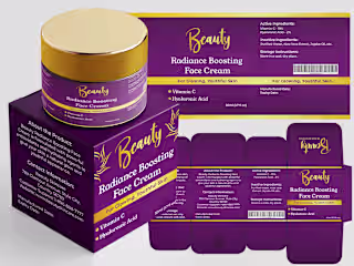 Beauty Luxury Packaging and Label Design 