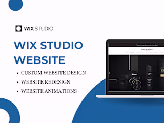 Custom WIX Studio Websites | Modern, Functional, and Unique