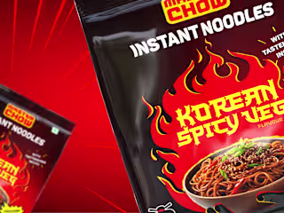 Packaging That Pops: Master Chow Instant Noodles