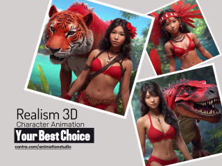 Highly Professional Realism 3D Character Animation  
