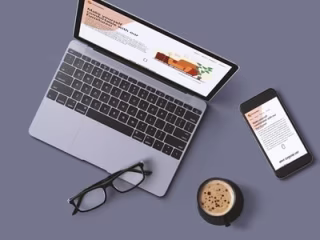 Landing page for Furniture shop