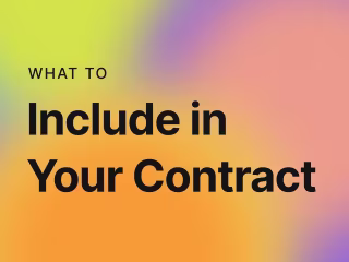 Contract Must-Haves 💯