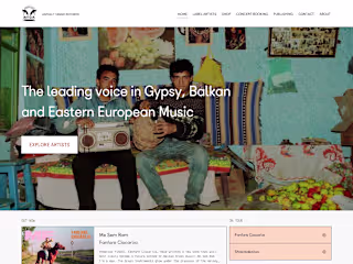 Asphalt Tango Records| Web Development