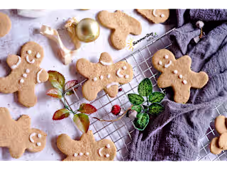 Paleo Pumpkin Gingerbread Cookies