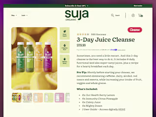 Suja Website Development & Rebuild Launch