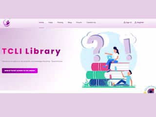 Student & Institute Library Website