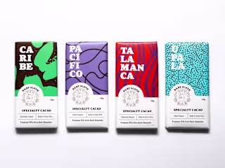 Brand Identity and Label Design for Baby Sloth Cacao