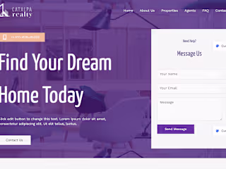Real Estate website