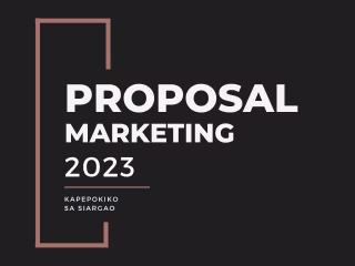 Digital Marketing Proposal