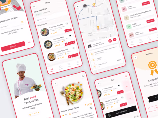 Food Delivery App Design